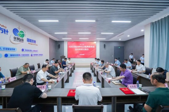 山東省儒商研究會臨朐聯絡處會員座談會在華特磁電集團隆重召開
